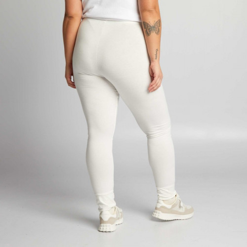 Legging long en coton - Blanc