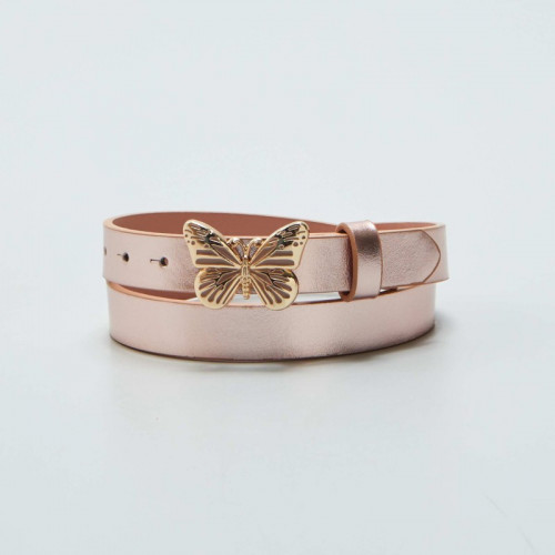 Ceinture papillon - Rose