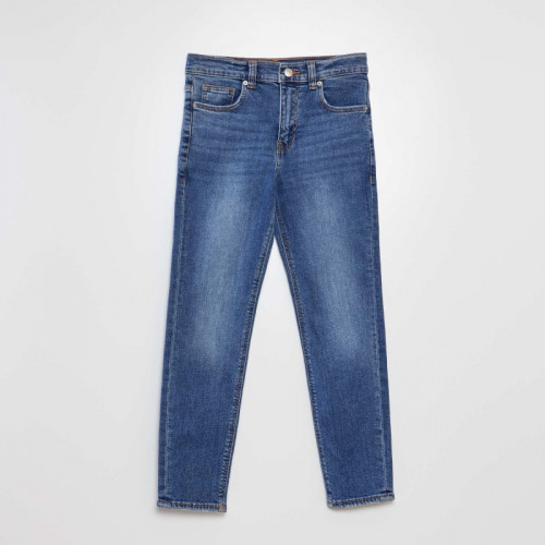 Jean slim taille ajustable - Stone