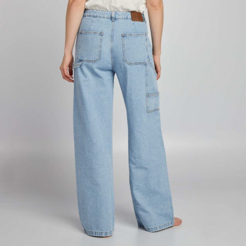 Pantalon en denim taille haute - Triple stone