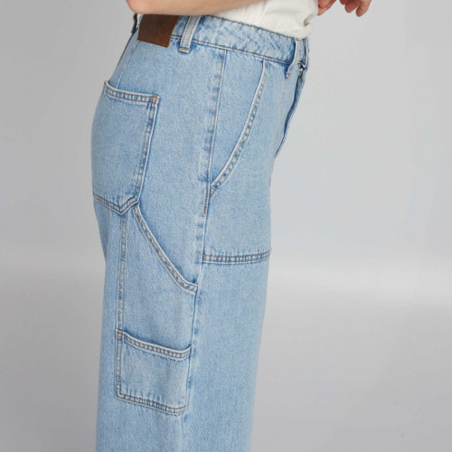 Pantalon en denim taille haute - Triple stone