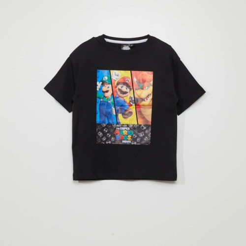 T-shirt 'The Super Mario Bros. Movie' 'Nintendo' - Noir