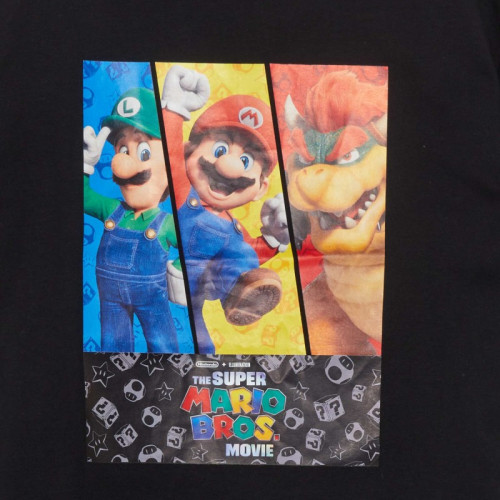 T-shirt 'The Super Mario Bros. Movie' 'Nintendo' - Noir