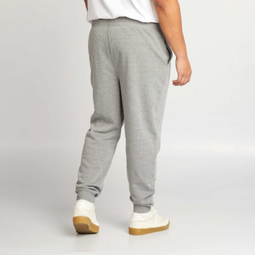 Pantalon de jogging en molleton - Gris