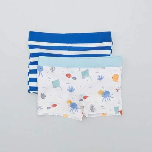 Lot de 2 boxers de bain - Mer