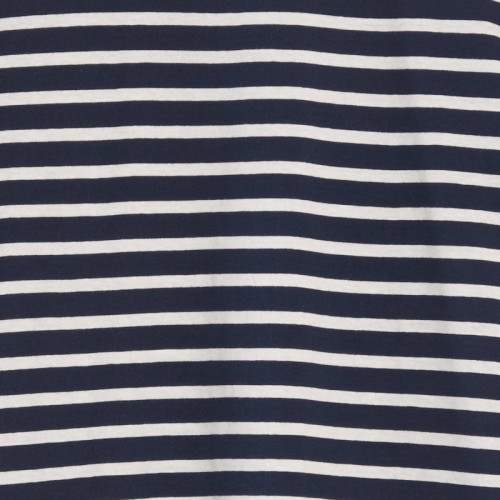 T-shirt marinière en coton - Bleu/blanc