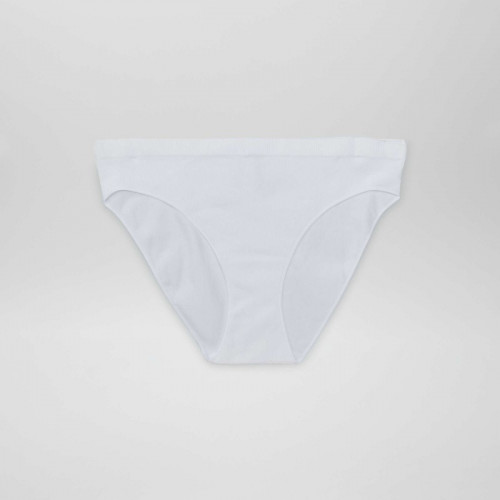 Lot de 2 culottes en maille côtelée - Blanc