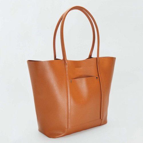 Sac forme cabas - Marron