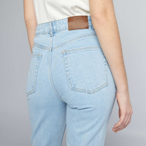 Jean flare/bootcut à taille haute - Bleu