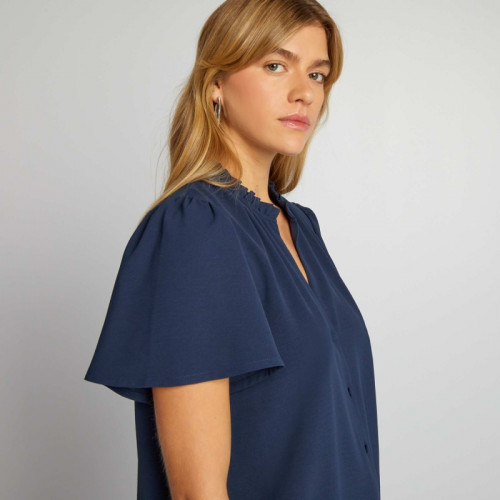 Blouse fluide - Marine