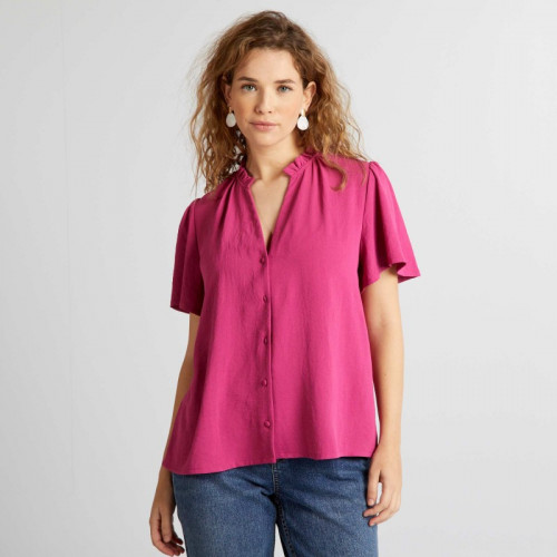 Blouse fluide - Rose