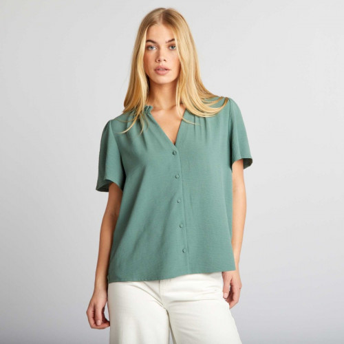 Blouse fluide - Vert