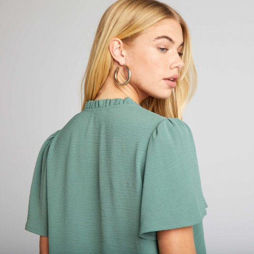 Blouse fluide - Vert