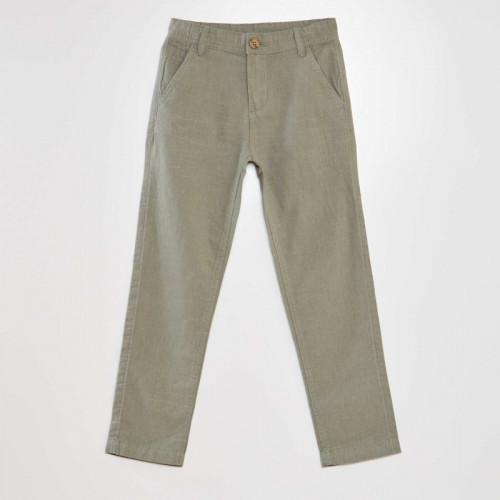 Pantalon chino léger - Vert