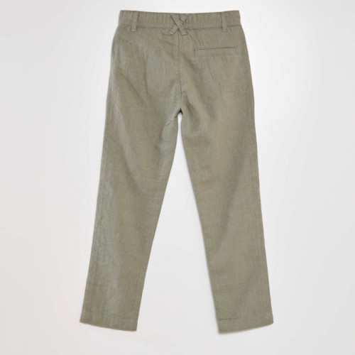 Pantalon chino léger - Vert