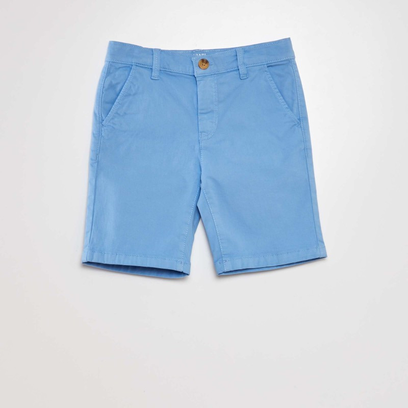 Short chino - Bleu