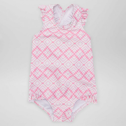 Maillot de bain - 1 pièce - Rose