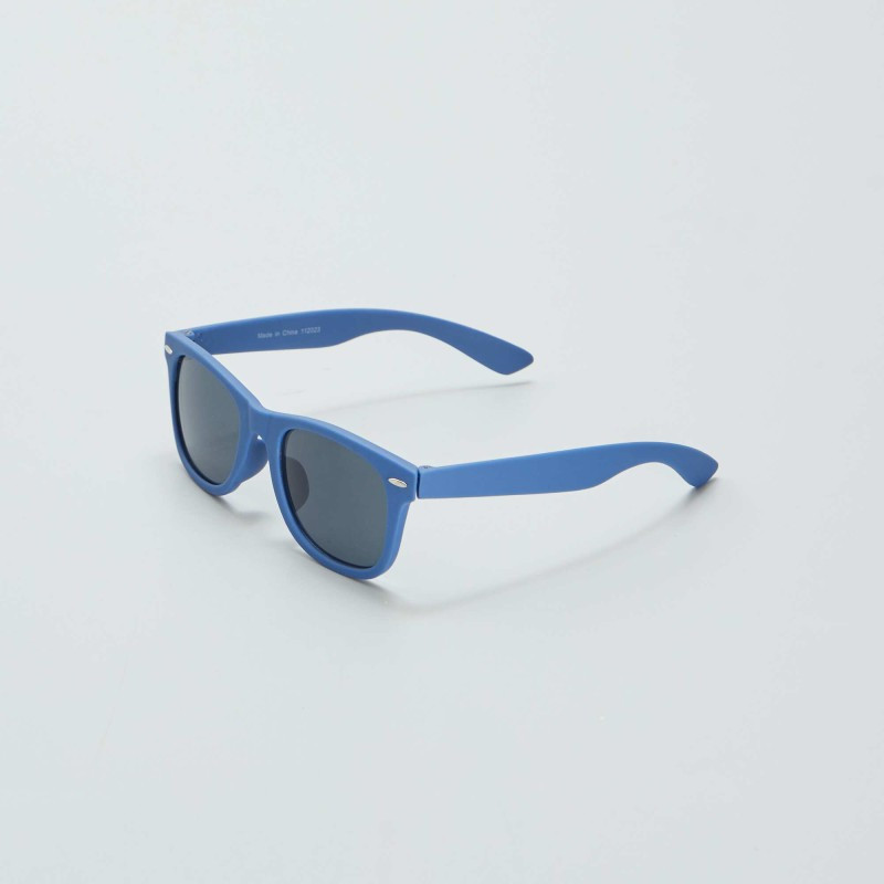 Lunettes de soleil basiques - Bleu