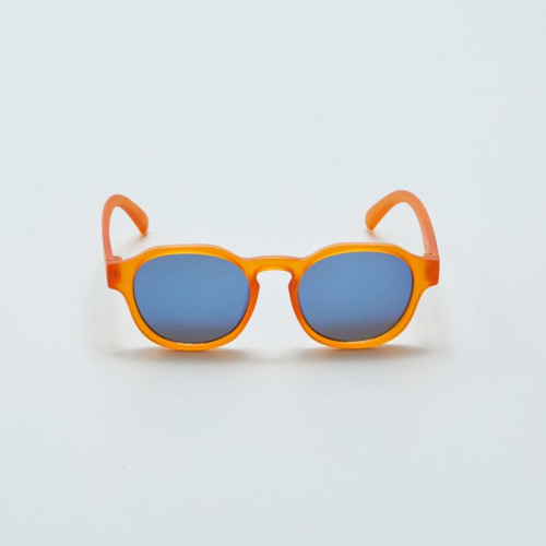 Lunettes de soleil translucide - Orange