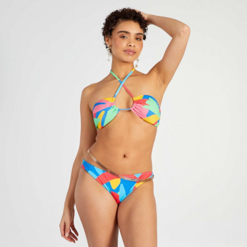 Culotte de bain colorblock - Colorblock