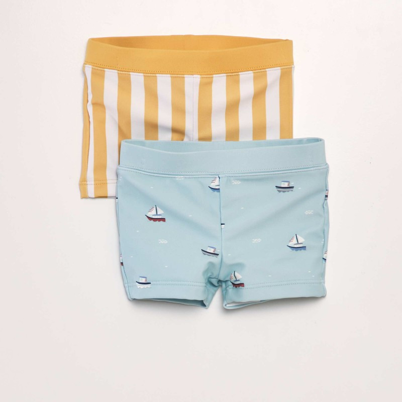 Lot de 2 boxers de bain - Bleu