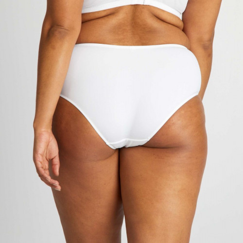 Culotte en dentelle tissée - Blanc