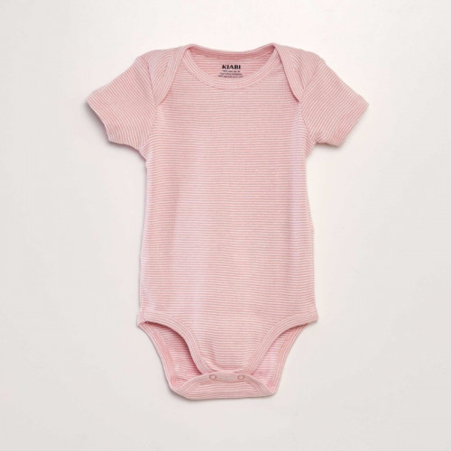 Lot de 3 bodies - Rose