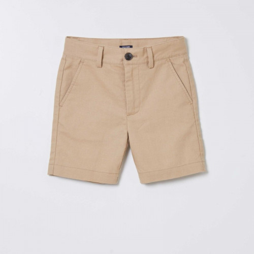 Bermuda chino droit - Beige