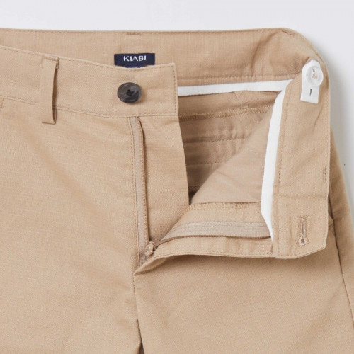 Bermuda chino droit - Beige