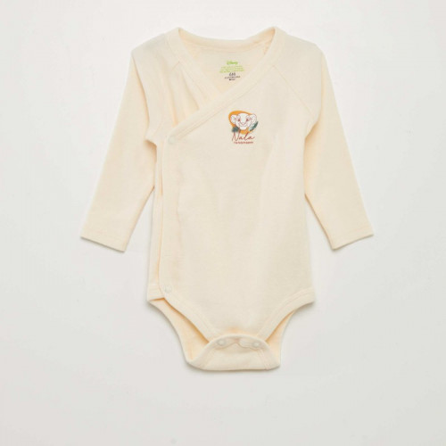 Ensemble 3 pièces - Body + legging + bonnet 'Nala & SImba' - Beige