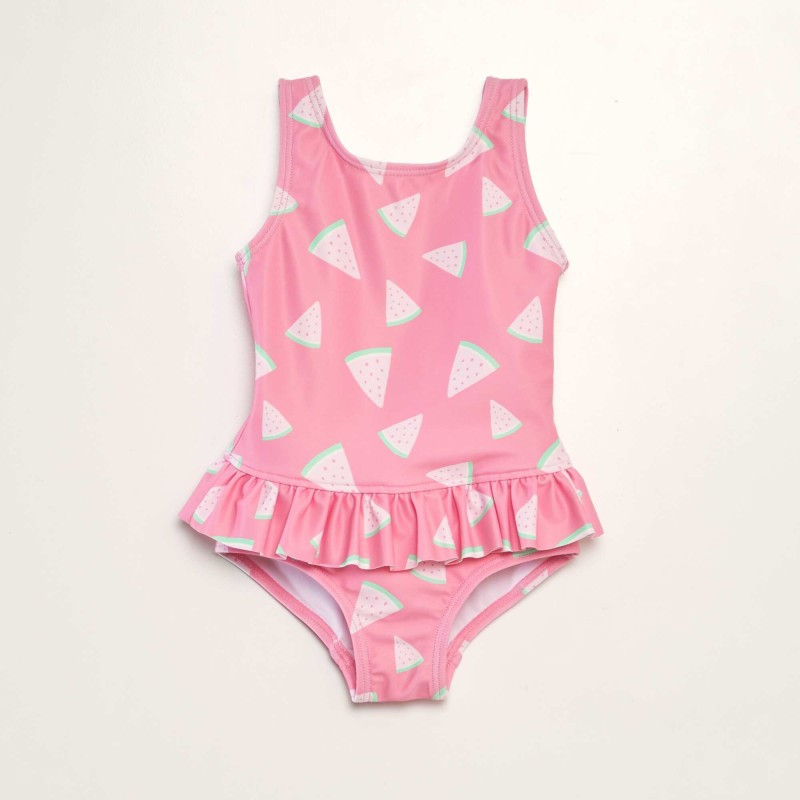 Maillot de bain imprimé - Rose