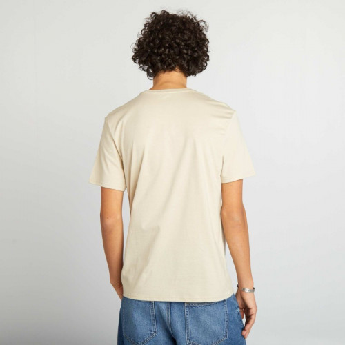 T-shirt basique - Gris beige