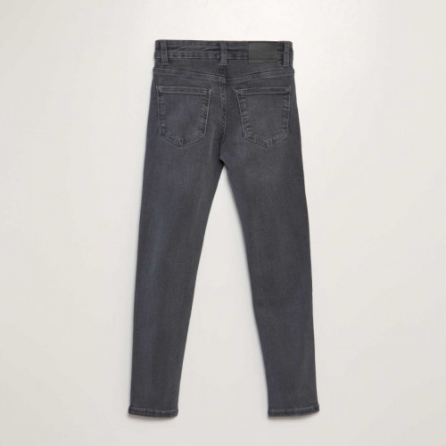 Pantalon en denim skinny - Gris anthracite