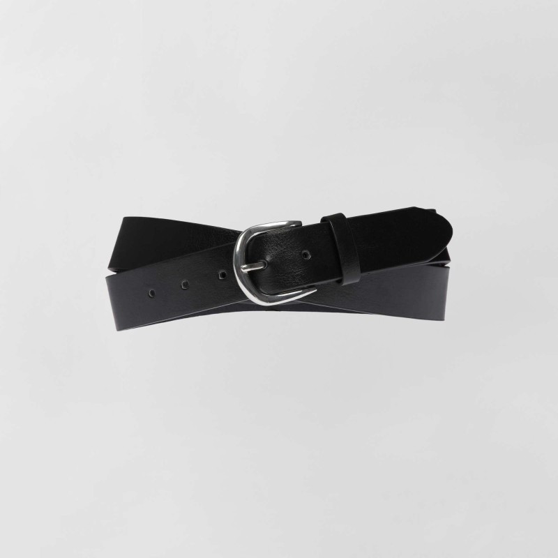 Ceinture unie basique - Noir