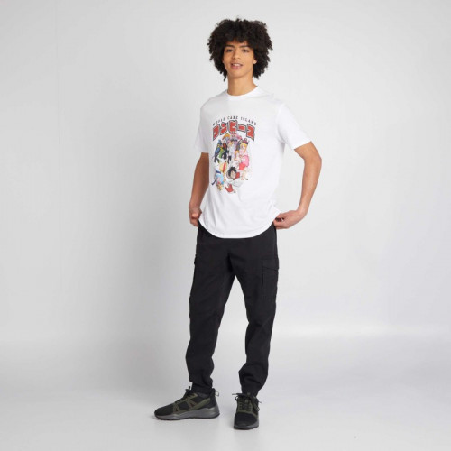 T-shirt 'One Piece' - Blanc