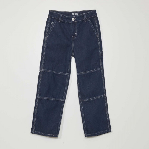 Pantalon denim découpes genoux - Rince