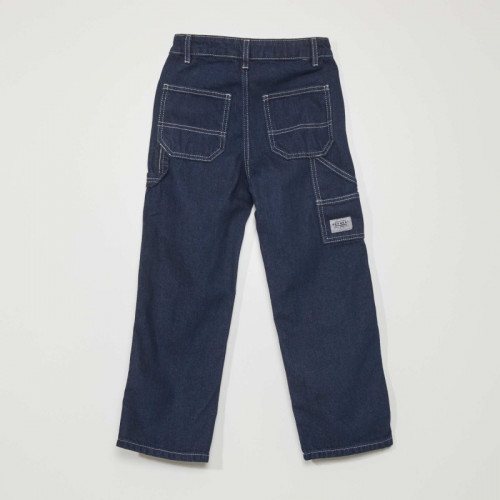 Pantalon denim découpes genoux - Rince