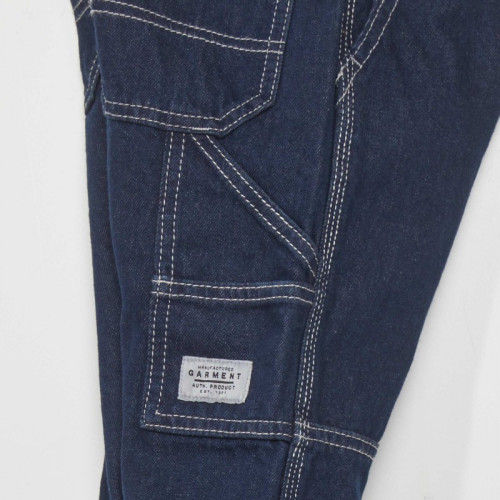 Pantalon denim découpes genoux - Rince