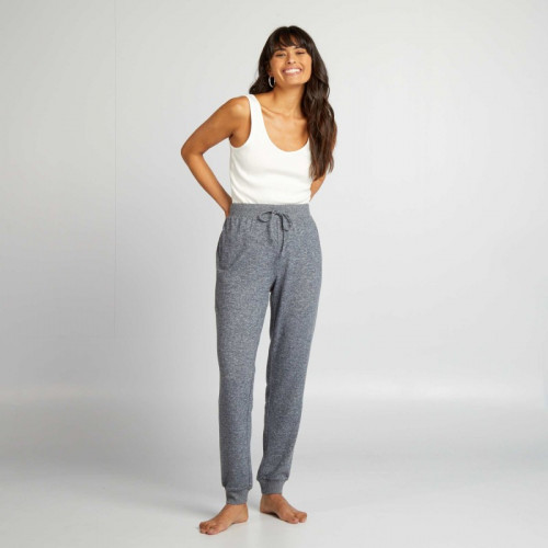 Pantalon de pyjama en maille - Bleu