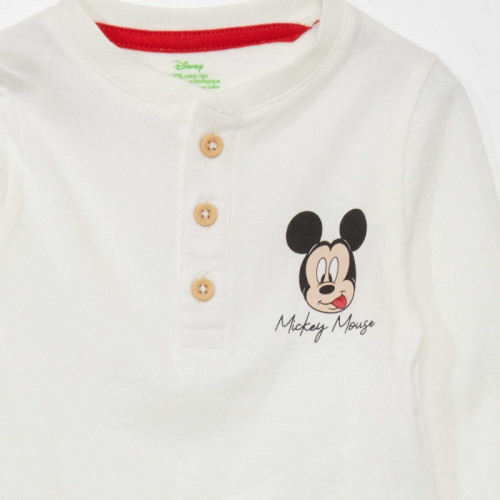 Body 'Mickey' de 'Disney' - Blanc