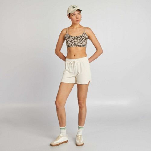 Short de sport - Blanc