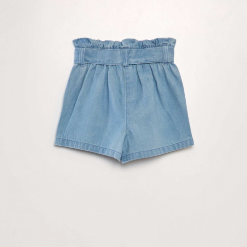 Short en denim - Bleu