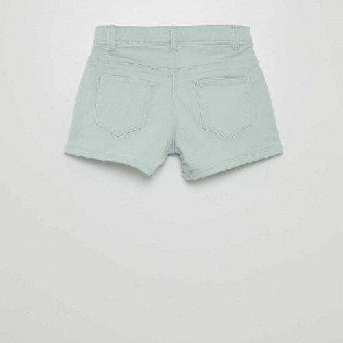 Short en twill - Bleu