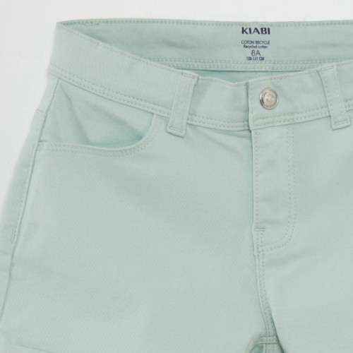 Short en twill - Bleu