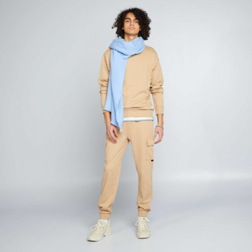 Pantalon de jogging style cargo - Beige