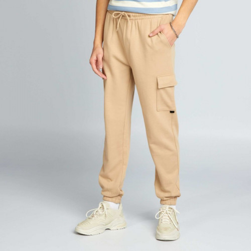 Pantalon de jogging style cargo - Beige