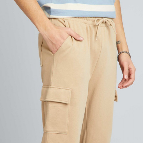 Pantalon de jogging style cargo - Beige