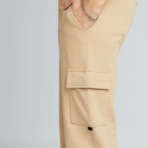 Pantalon de jogging style cargo - Beige