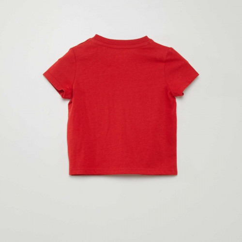 T-shirt à manches courtes avec poches - Rouge