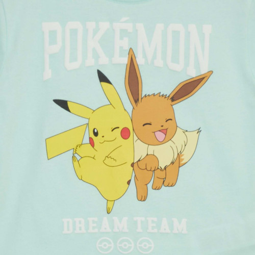 Ensemble pyjama court 'Pokémon' - 2 pièces - Bleu